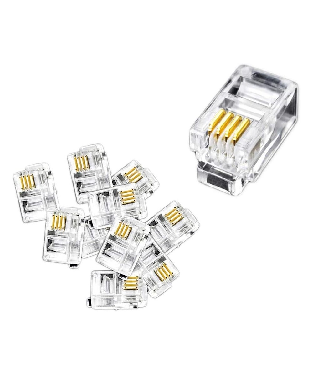 Conector RJ9 4 pines (10 unidades)