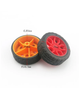 Rueda para carrito robot 2x30mm (2u)