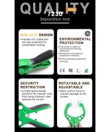 Separador de pantalla para teléfono Baku BK-7230