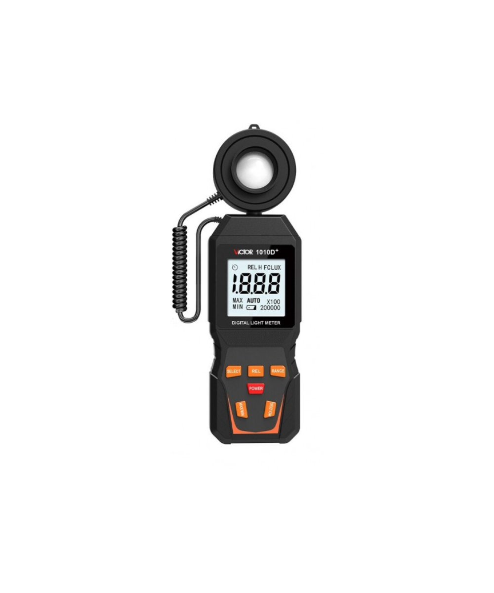 Luxometro 1010D+  Medidor de intensidad de luz VICTOR
