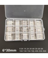 Fusible Cerámicos 0.5-30A 250V 6x30mm (1U)