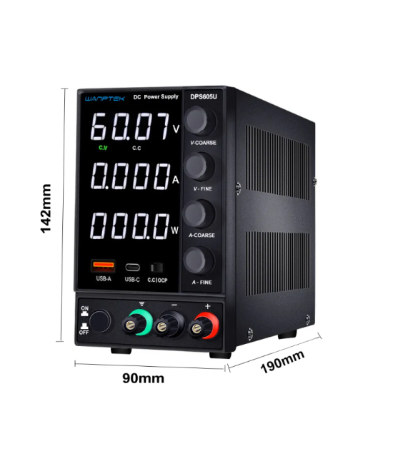 Fuente de alimentacion variable 60V 5A DPS605U WANPTEK