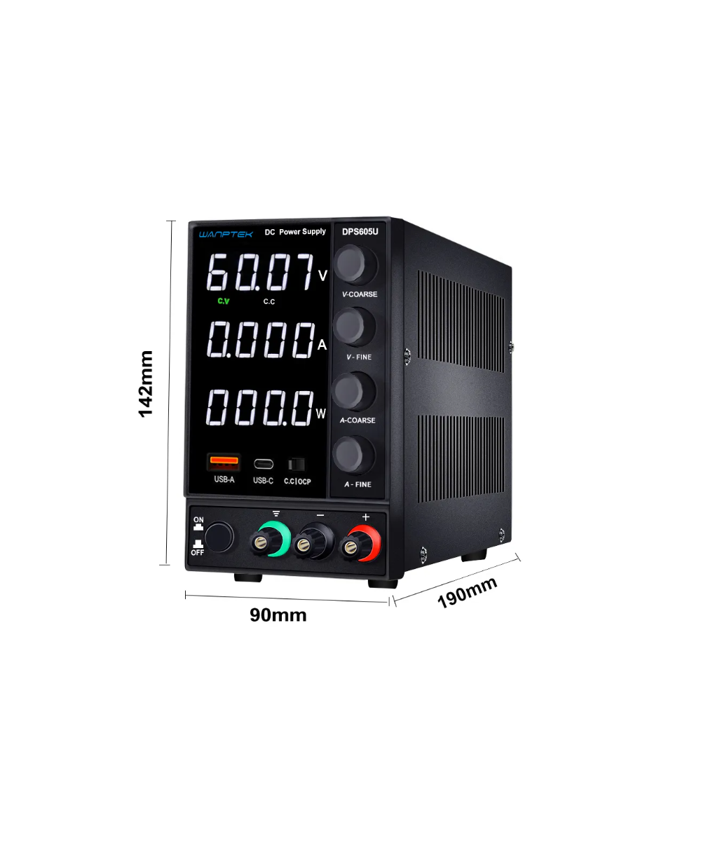 Fuente de alimentacion variable 60V 5A DPS605U WANPTEK