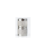 Adaptador RF de coaxial tipo N macho a macho, con rosca giratoria