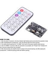 modulo estereo de audio con control XY-WRBT Bluetooth 5.0