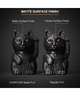 Filamento PLA de fibra de carbono matte 1.75mm / 1KG OVERTURE