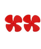 Aspas tipo trebol de 4 hojas 80mm (par)