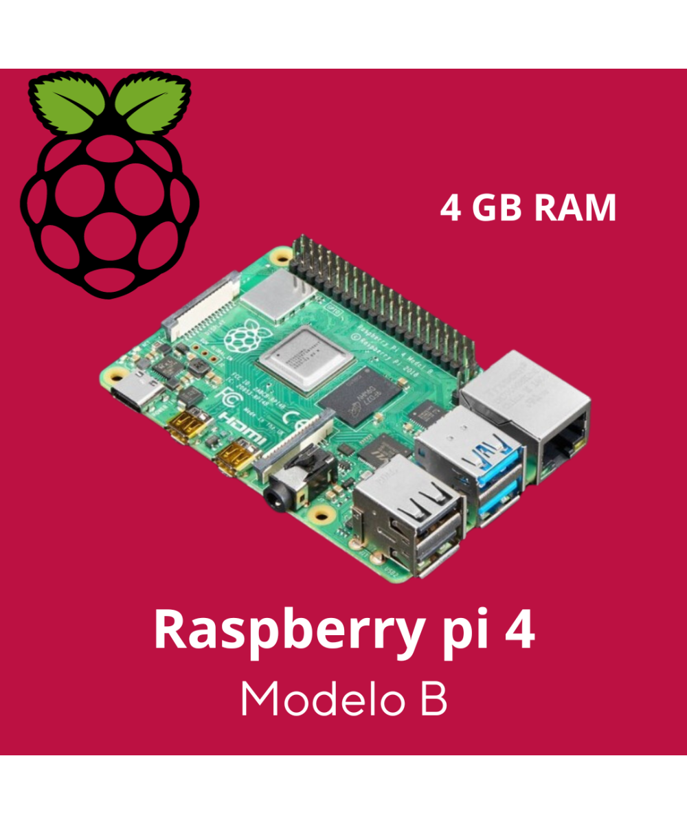 Raspberry Pi 4 Modelo B 4GB RAM