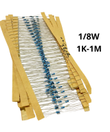 Resistencias 1/8W 1K- 1M (10 unidades)