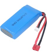 Bateria tipo lipo recargable 7.4V 3800mah conector tipo T
