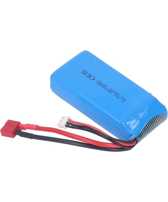 Bateria tipo lipo recargable 7.4V 3800mah conector tipo T