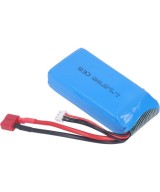 Bateria tipo lipo recargable 7.4V 3800mah conector tipo T