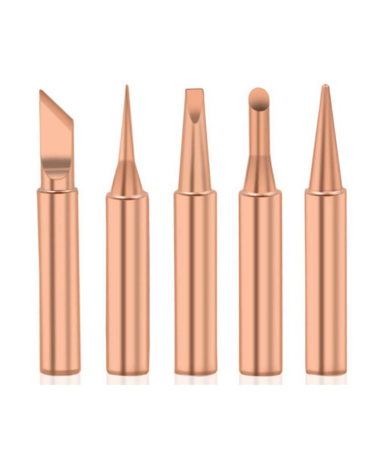 Puntas de cobre para cautín 900M-T (5U)