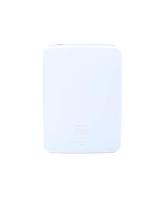 Contenedor para Raspberry pi 4 blanco y rojo