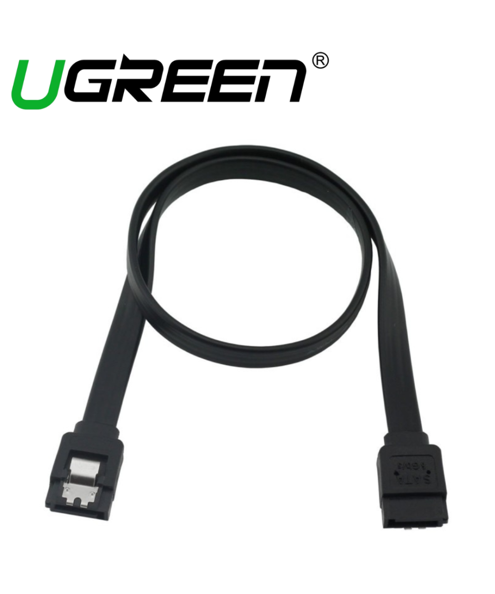 cable sata 15 pines macho a sata hembra ugreen 50CM