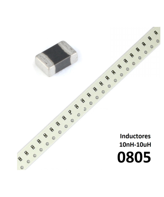 Inductores SMD 0805 (2 Unidades)