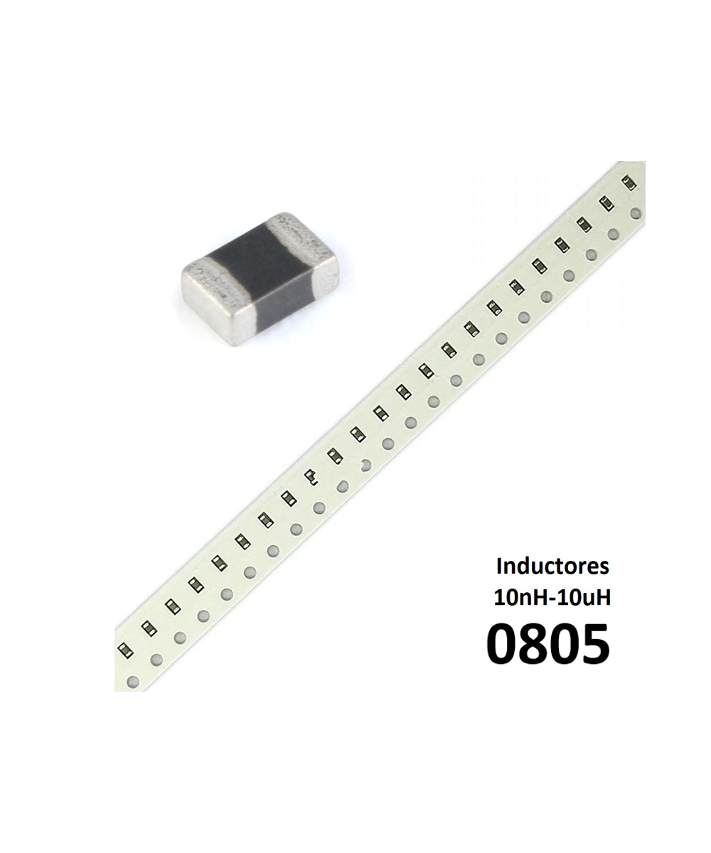 Inductores SMD 0805 (2 Unidades)