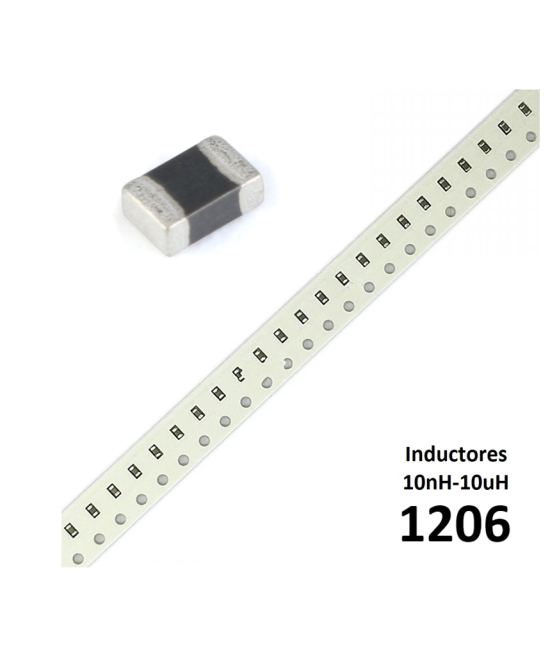 Inductores SMD 1206 (2 Unidades)