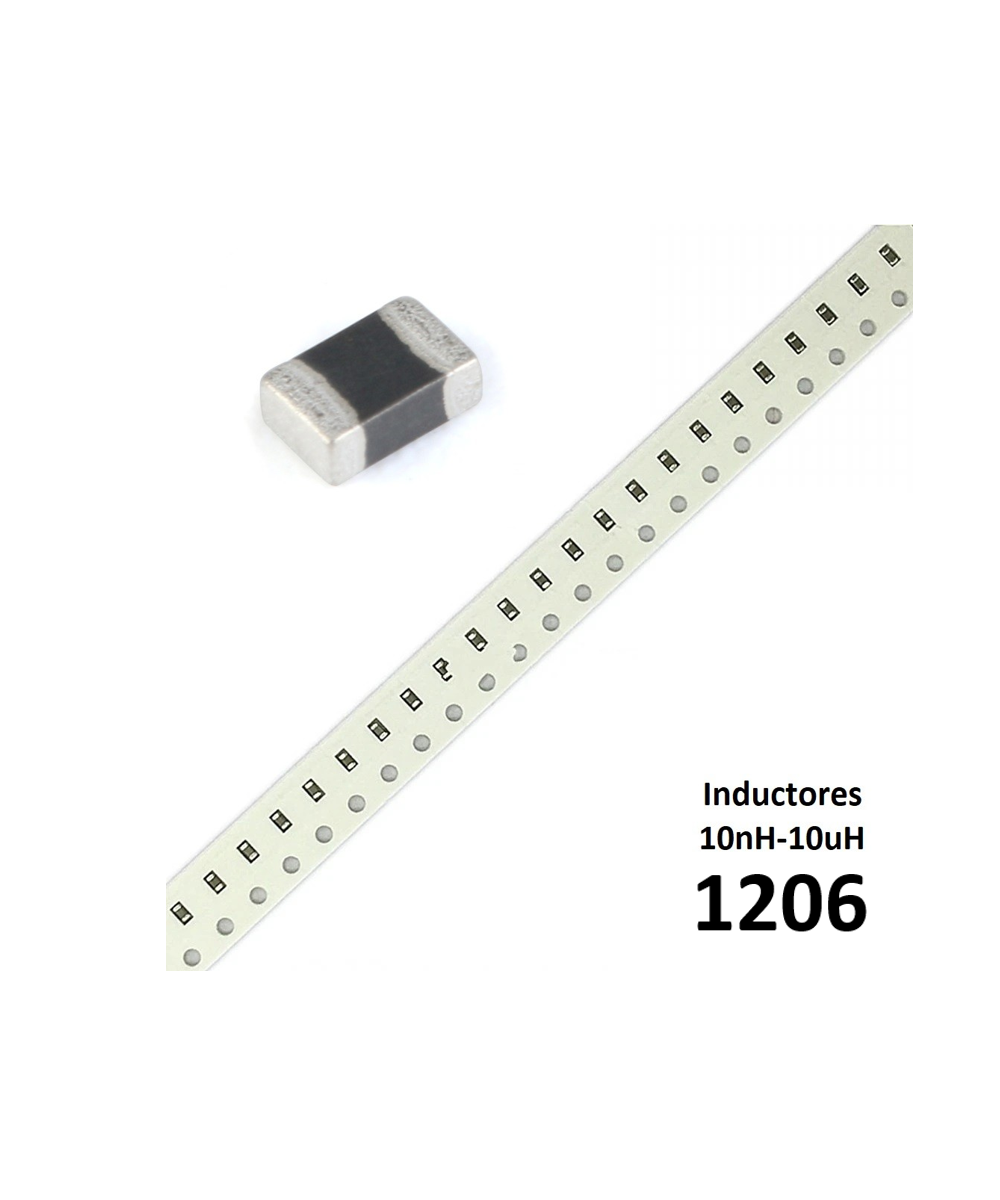 Inductores SMD 1206 (2 Unidades)