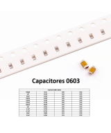 Capacitor Ceramico SMD 0603 25V/50V (2 Unidades)