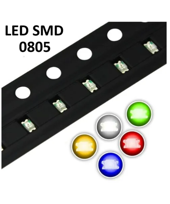 Diodos LED SMD 0805 10 unidades