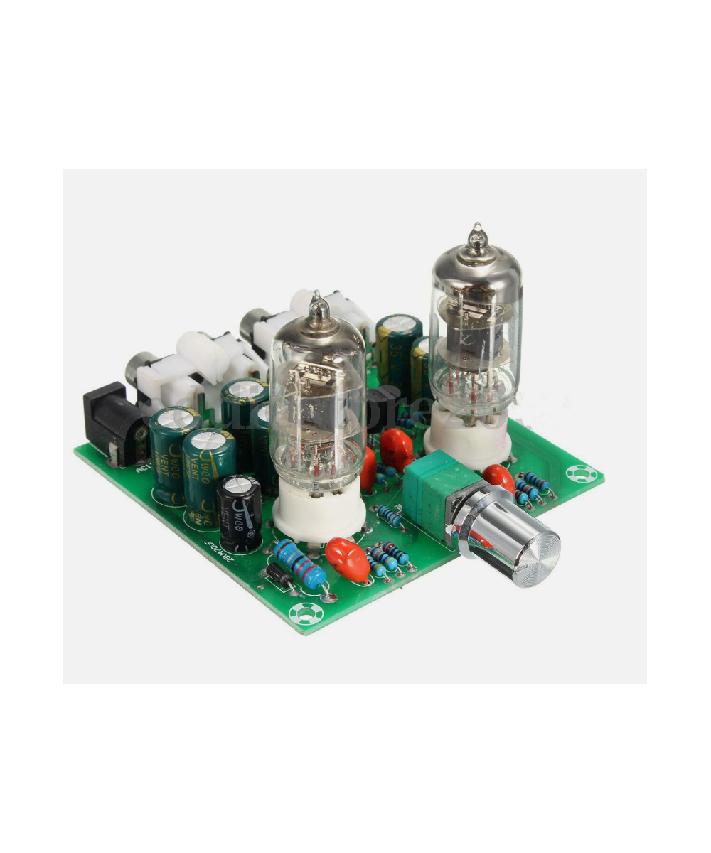 Modulo Preamplificador de Tubos al Vacio 6J2 HIFI 11W 12VAC (DIY)