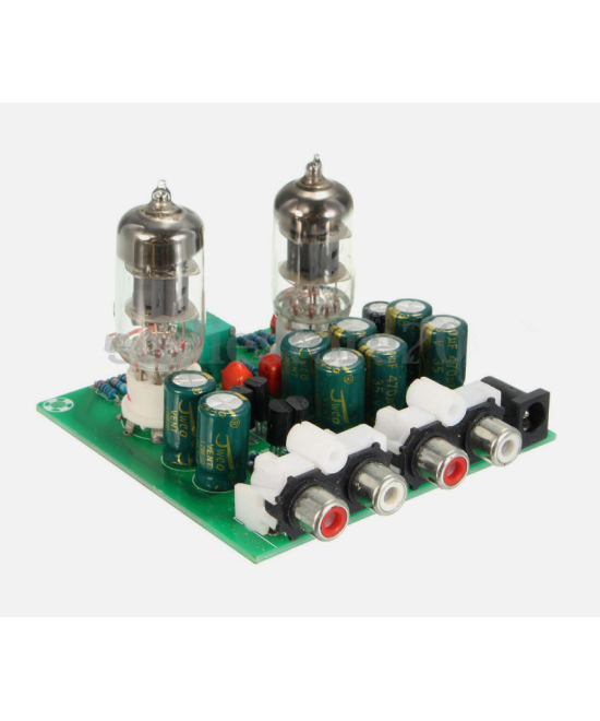 Modulo Preamplificador de Tubos al Vacio 6J2 HIFI 11W 12VAC (DIY)