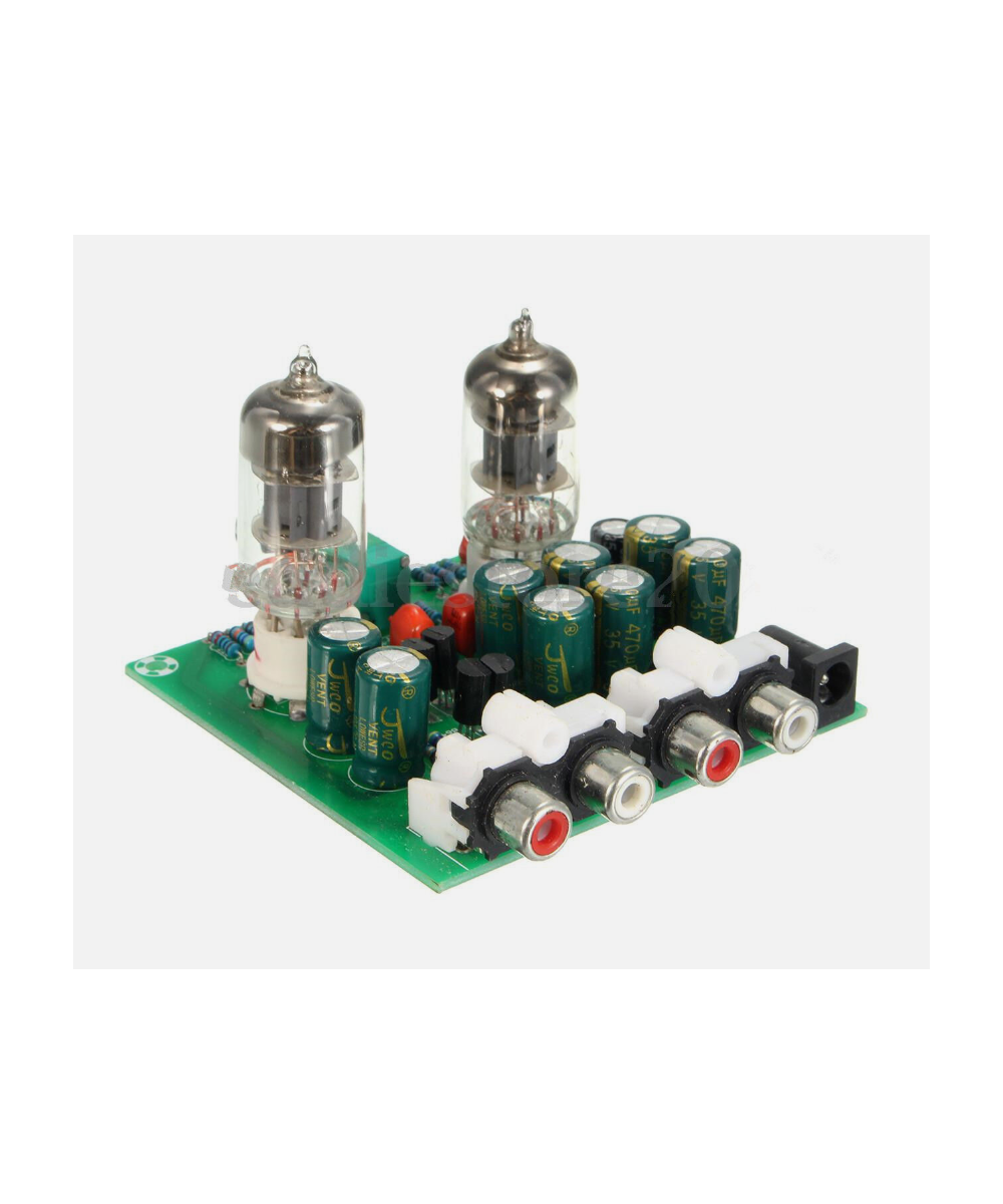 Modulo Preamplificador de Tubos al Vacio 6J2 HIFI 11W 12VAC (DIY)