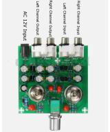 Modulo Preamplificador de Tubos al Vacio 6J2 HIFI 11W 12VAC (DIY)