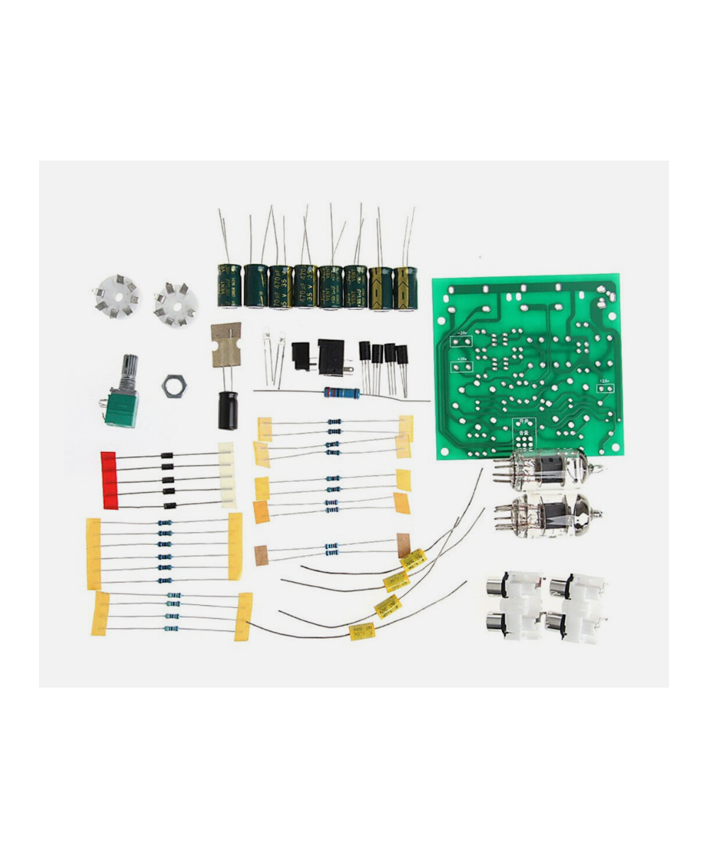 Modulo Preamplificador de Tubos al Vacio 6J2 HIFI 11W 12VAC (DIY)