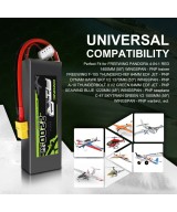 Bateria Tipo LiPo recargable 11.1V 35C/50C 3S OVONIC