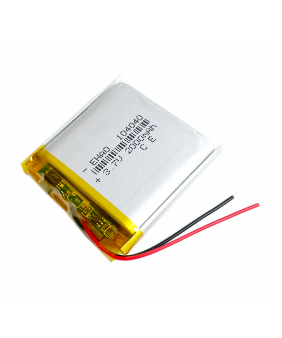Batería tipo Lipo recargable 3.7V 2000mAh