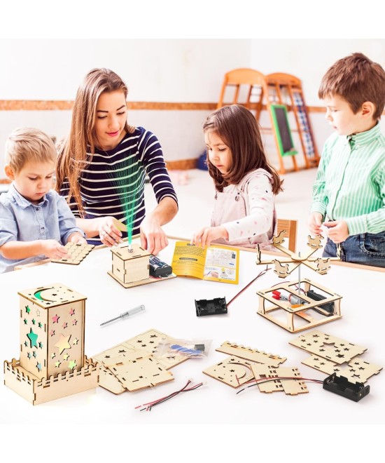 Proyectos de Experimentos de Ciencia STEM 5 en 1 (Kit)