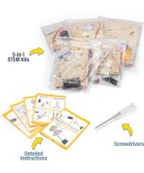 Proyectos de Experimentos de Ciencia STEM 5 en 1 (Kit)