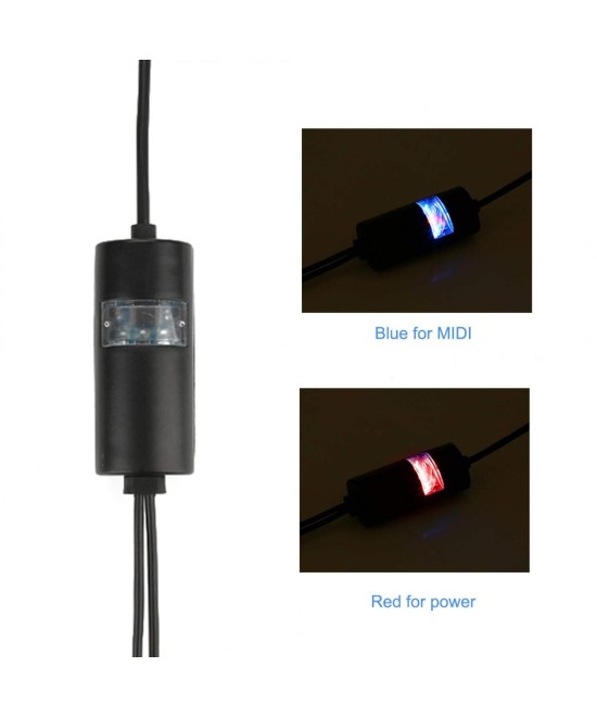 Convertidor MIDI a USB