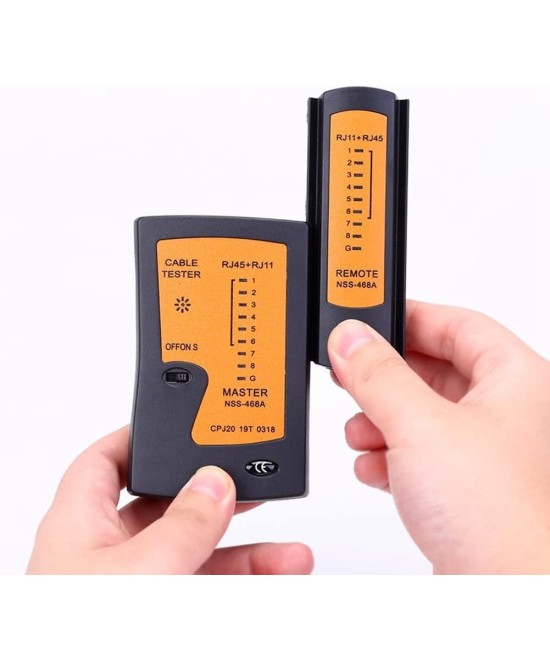 Probador de cables de red (LAN tester)