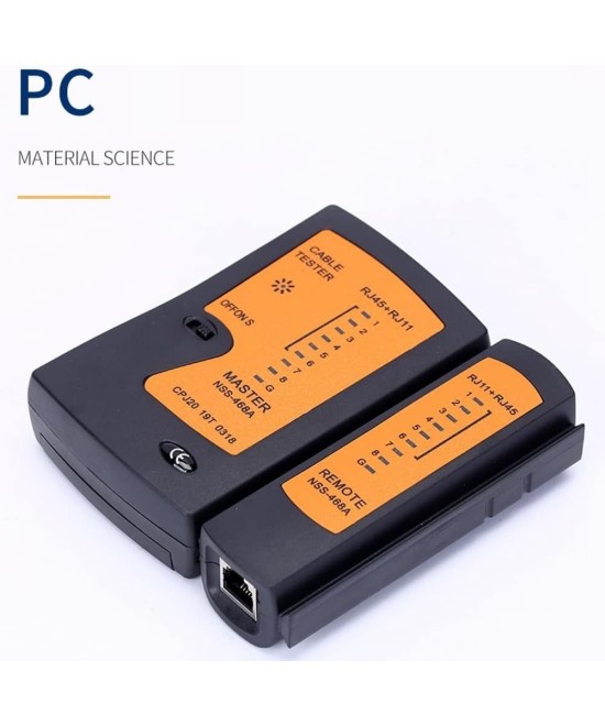 Probador de cables de red (LAN tester)