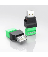 adaptador USB con Terminal Tipo Bloque 4 pines hembra / macho