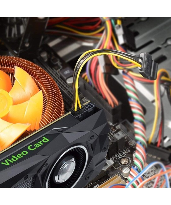 Adaptador SATA para tarjeta grafica a 6 pines / 8 pines