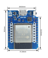 Tarjeta de desarrollo ESP32 D1 mini WIFI BLUETOOTH