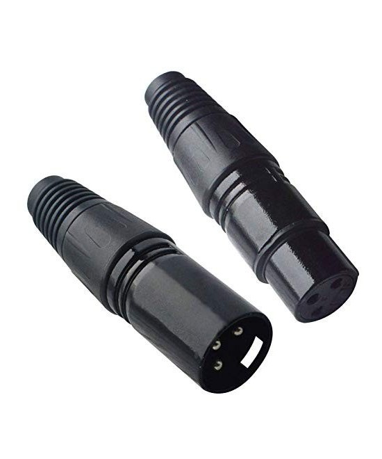 Conector XLR Macho - Hembra