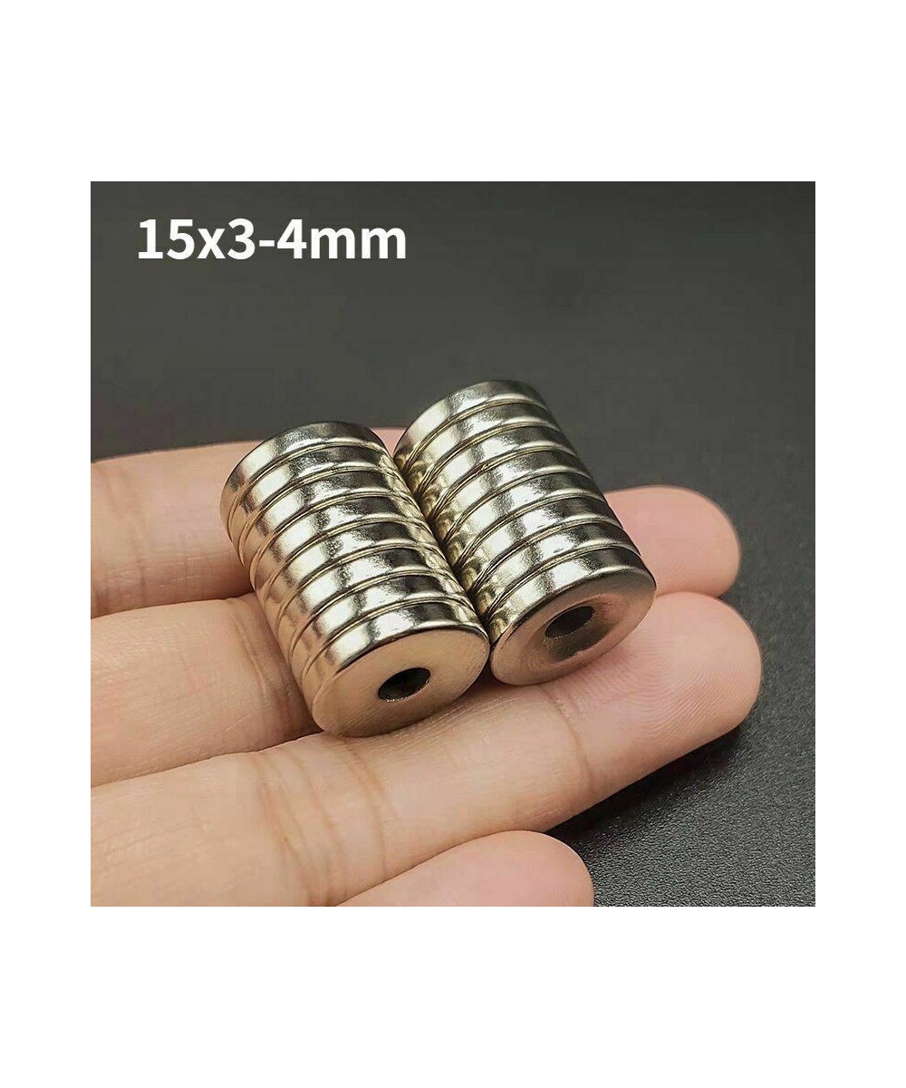 Imanes de Neodimio circulares con Agujeros