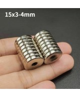 Imanes de Neodimio circulares con Agujeros