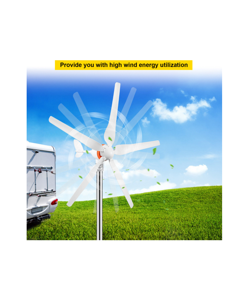 Generador de viento 500W 12V  Aerogenerador VEVOR