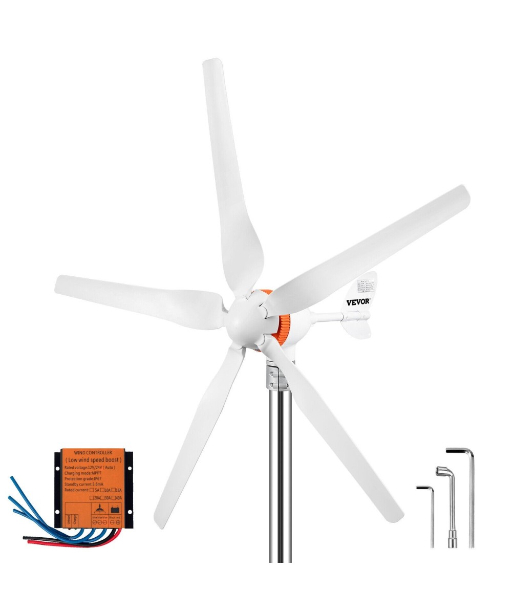 Generador de viento 500W 12V  Aerogenerador VEVOR