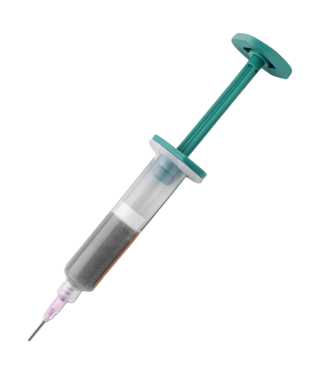 Aplicador tipo jeringa con 10 puntas