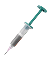 Aplicador tipo jeringa con 10 puntas