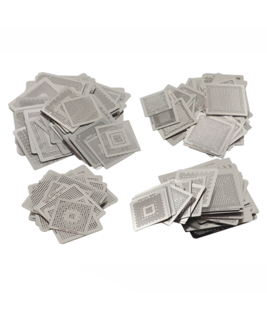 Plantillas para reballing 210 piezas