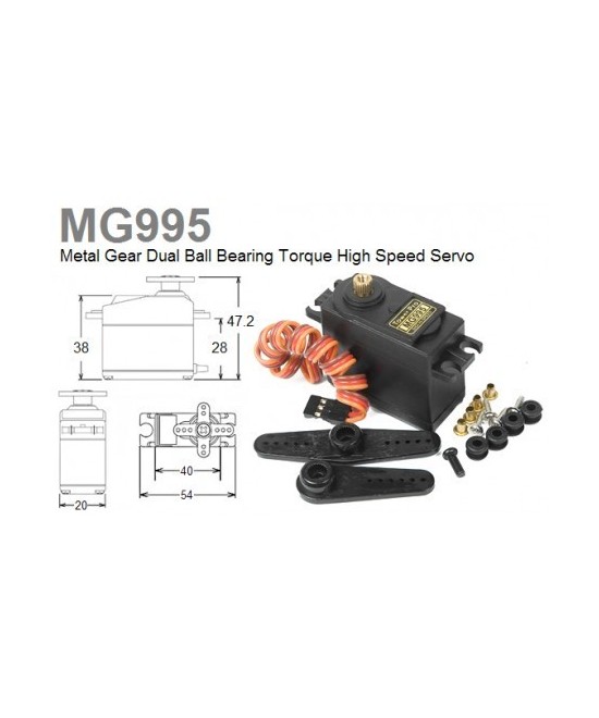 Kit brazo robot y servo motor