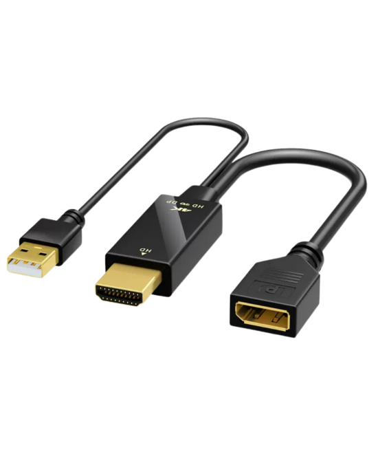 Adaptador HDMI a Display Port 4K 60Hz